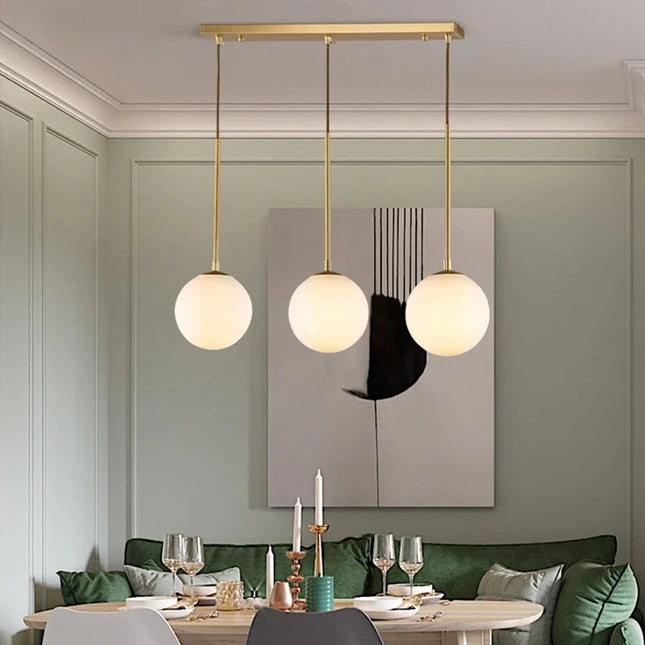 Suspension AROMAS – Design Doré