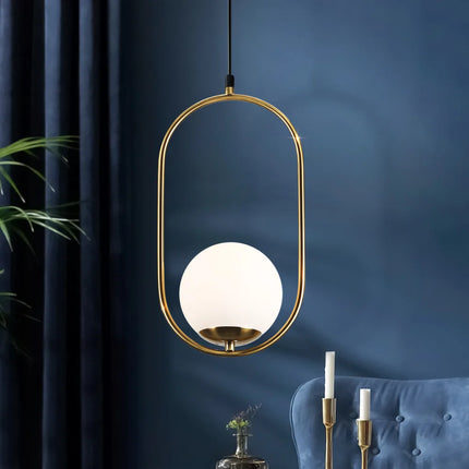 Suspension NOVA – Design Doré