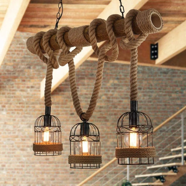 Suspension BAMBOO – Design Naturel