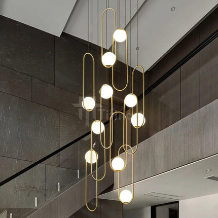 Suspension FOXY - Design Doré