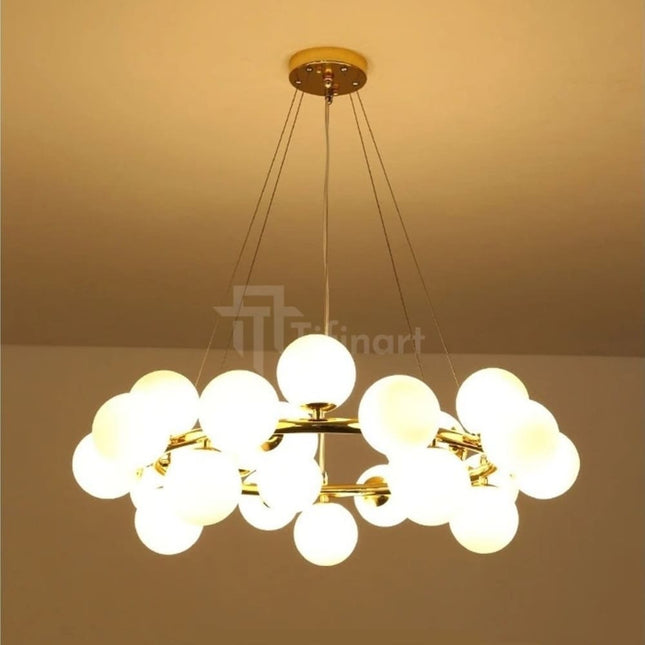 Suspension MAGIC – Doré Laiteux