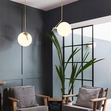 Suspension CARLA – Design Doré