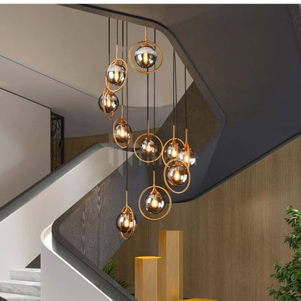 Suspension ARMANI – Satiné Ambre