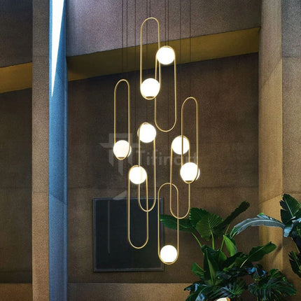 Suspension FOXY - Design Doré