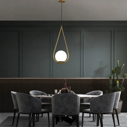 Suspension LUCI – Design Doré