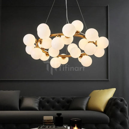 Suspension MAGIC – Doré Laiteux