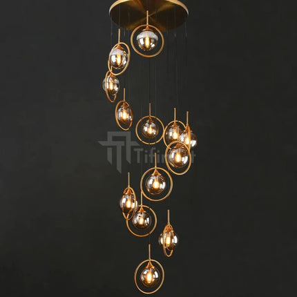 Suspension ARMANI – Satiné Ambre