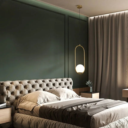 Suspension NOVA – Design Doré