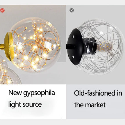 Suspension NURA – Effet Guirlande