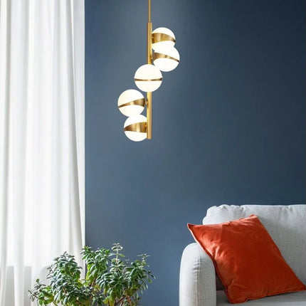 Suspension ALORA – Design Doré