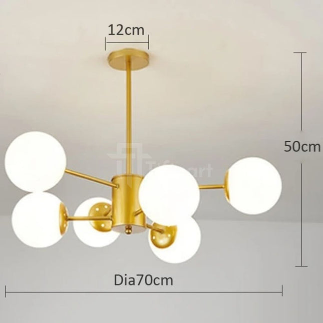 Suspension GLORIA – Design Doré