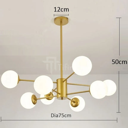 Suspension GLORIA – Design Doré