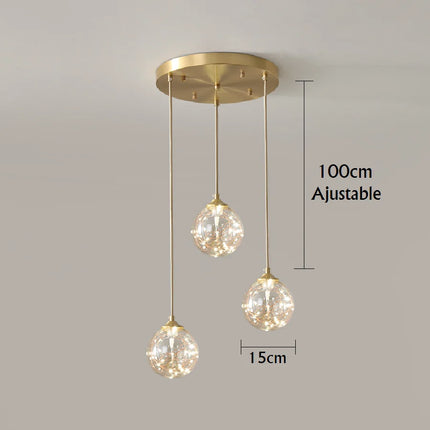 Suspension FLAMINGO – Effet Guirlande