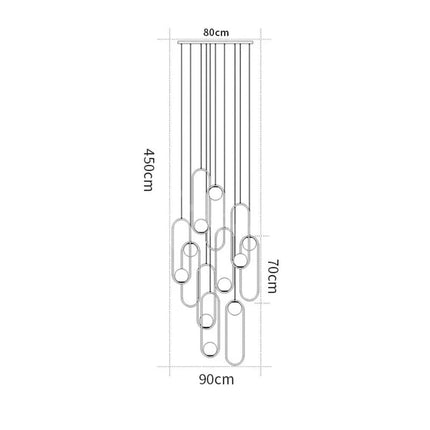 Suspension FOXY - Design Doré