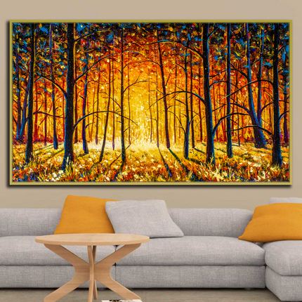 Tableau AUTUMN FLARE – Évasion Naturelle