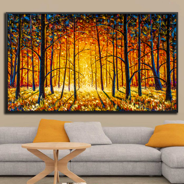 Tableau AUTUMN FLARE – Évasion Naturelle