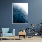 Tableau BLUE GRUNGE – Art Abstrait