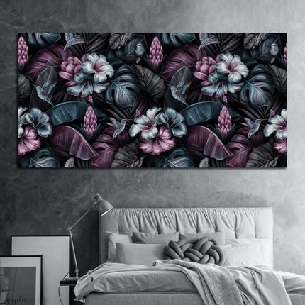 Tableau DARK VINTAGE – Art Floral