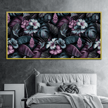 Tableau DARK VINTAGE – Art Floral