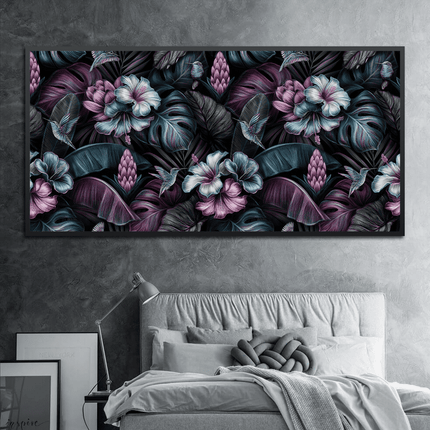 Tableau DARK VINTAGE – Art Floral