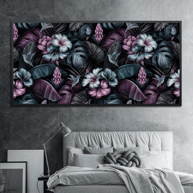 Tableau DARK VINTAGE – Art Floral