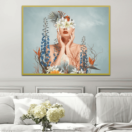 Tableau FLEUR ÉTERNELLE – Art Floral