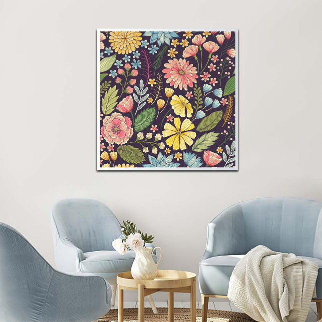 Tableau BLOOM FUSION – Art Floral
