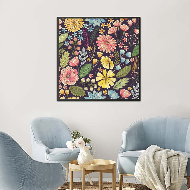 Tableau BLOOM FUSION – Art Floral