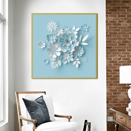 Tableau WHITE FLOWER – Art Floral
